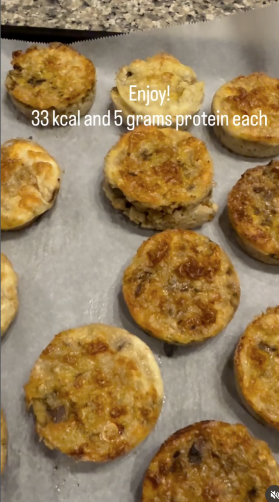 High-Protein Healthy Egg White Veggie Bites