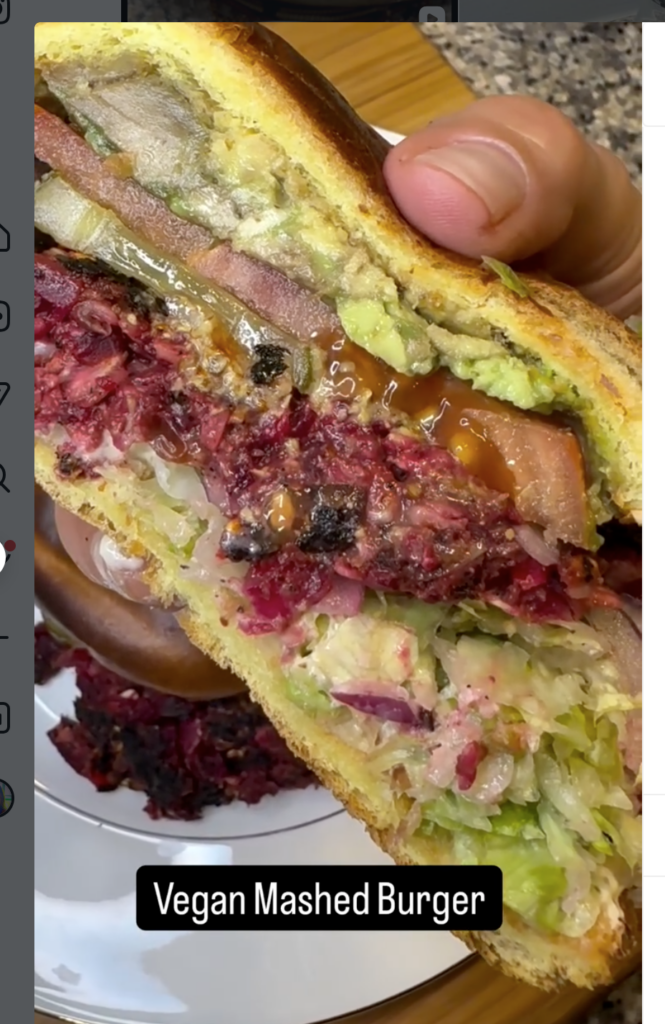 Mashed Vegan Burger