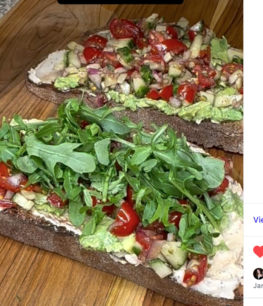 High-protein Vegan Toast
